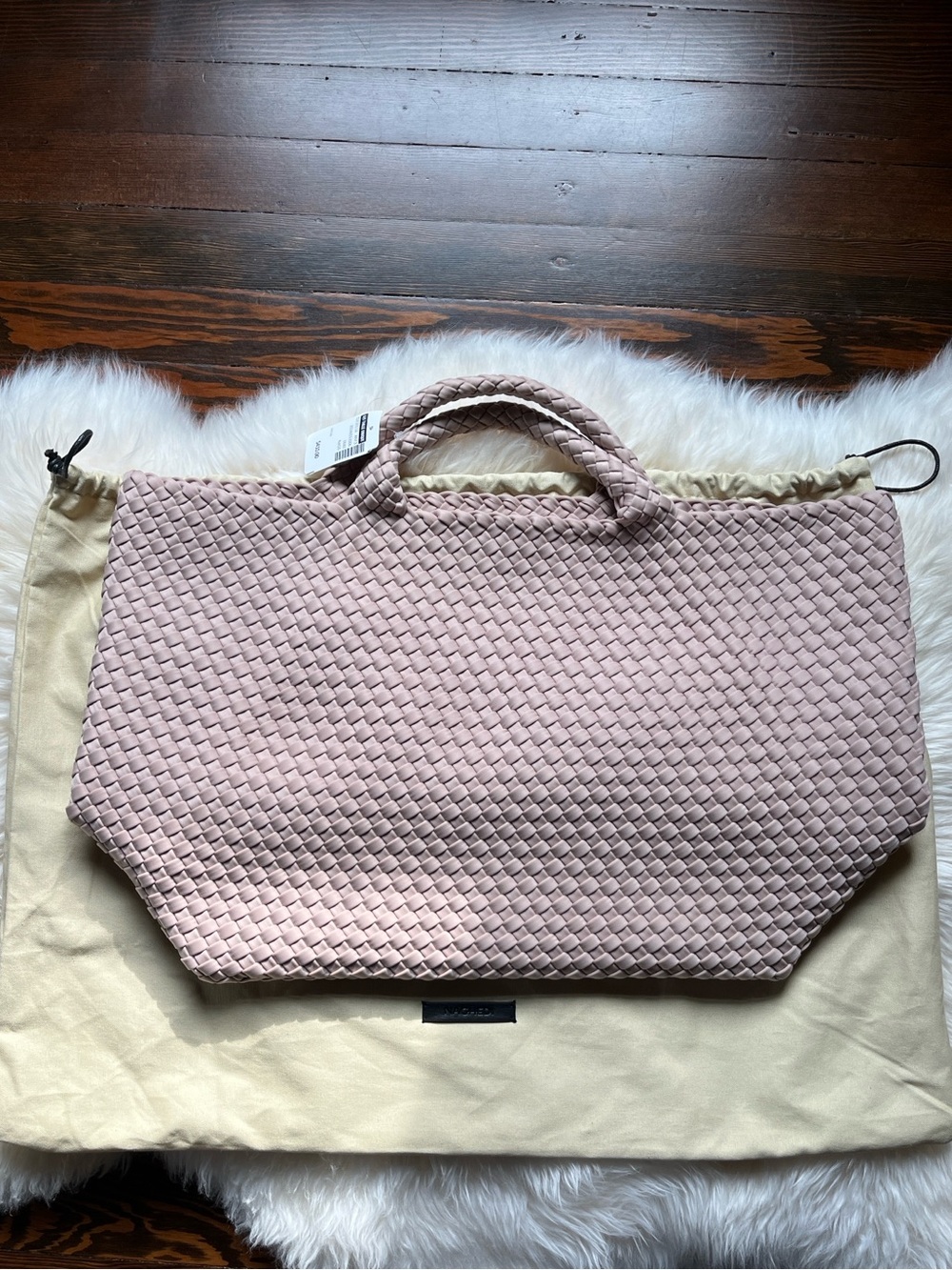 NWT Naghedi NYC St. Barths Large Woven Tote